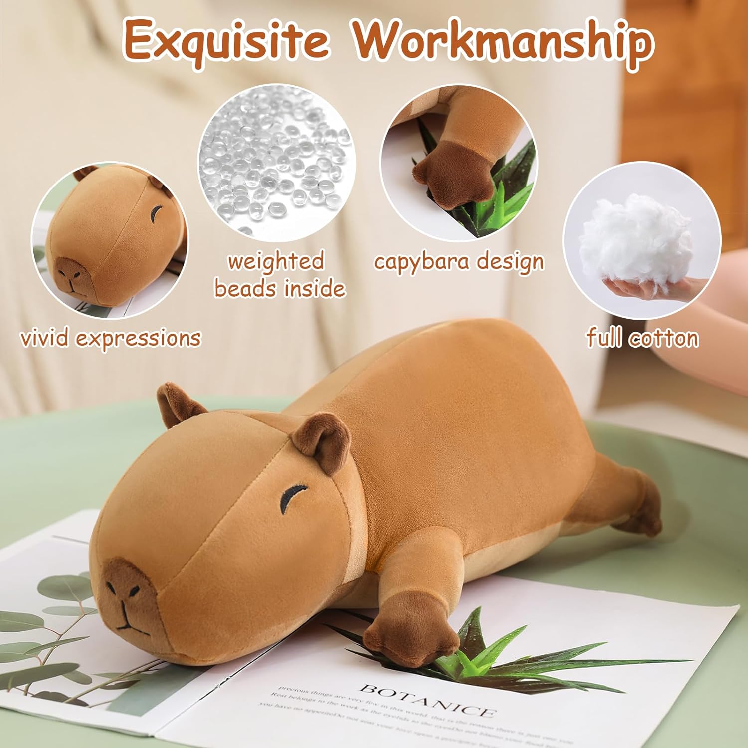 Cozy Capybara Comfort Plush
