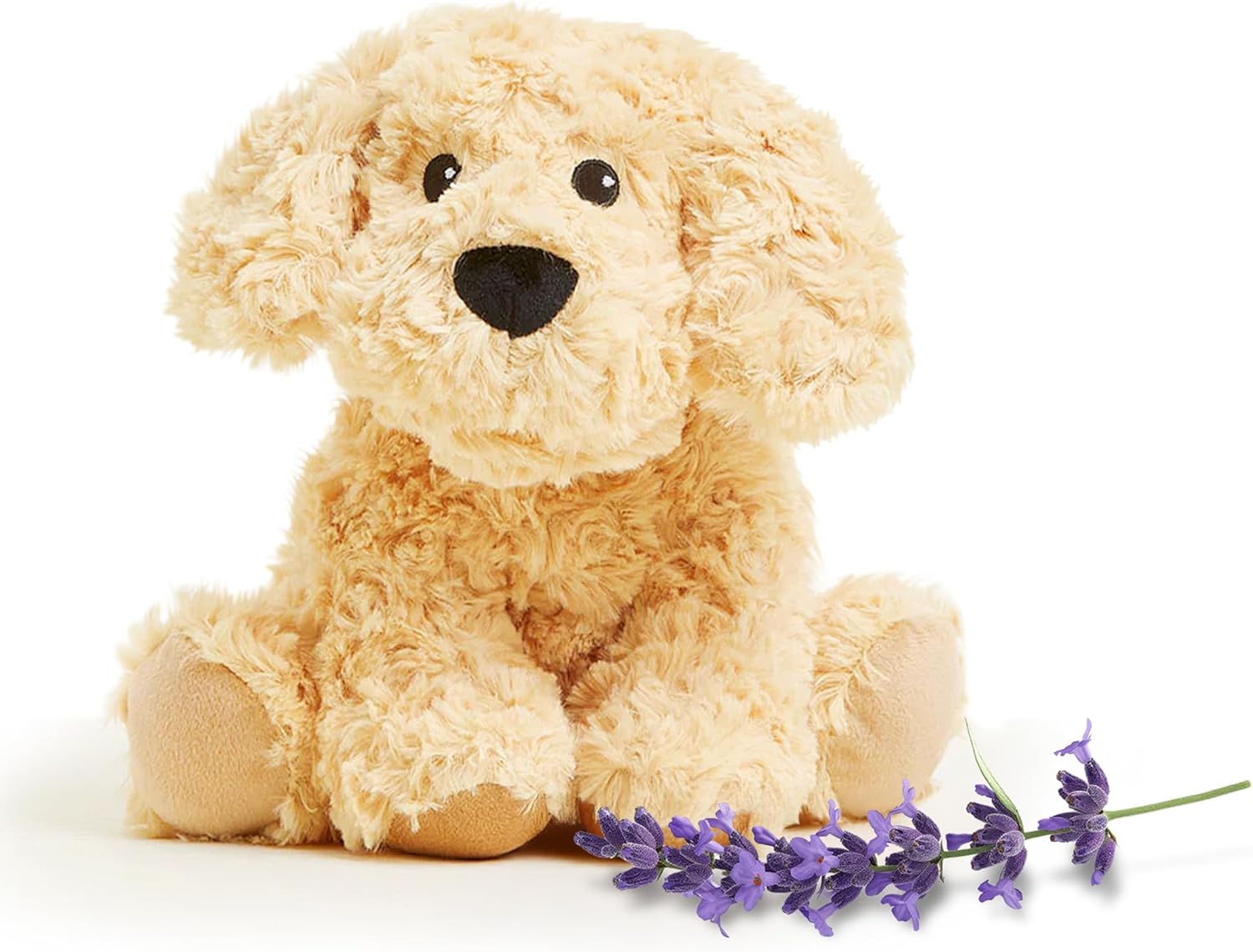 Cozy Warmth Golden Dog Plush