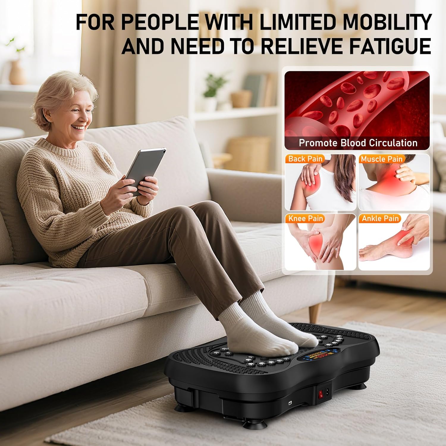Vibrating Fitness Platform for All