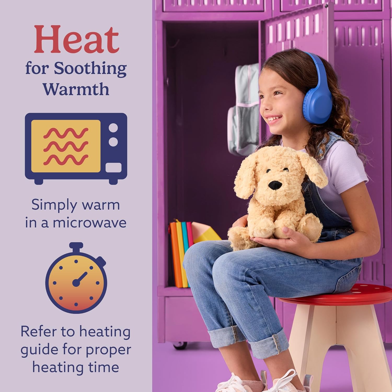 Cozy Warmth Golden Dog Plush