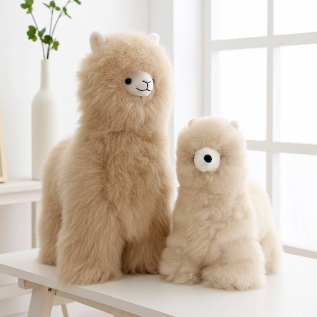 Snuggleluvs Weighted Alpaca Plush